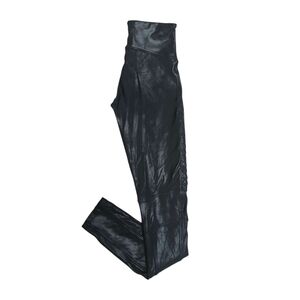 SPANX Black Textured Leggings